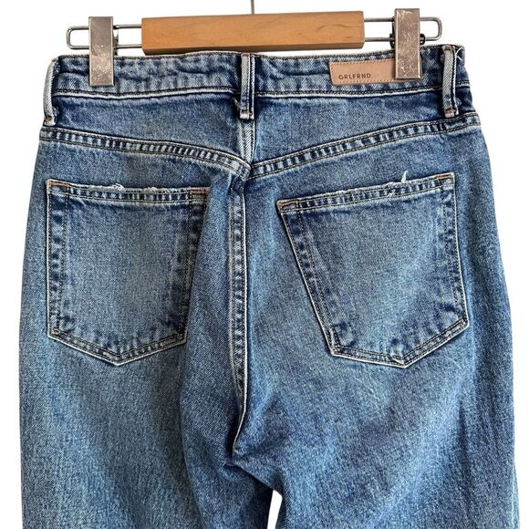 GRLFRND Helena High Rise Straight Jeans in Missing Words - Picture 5 of 12